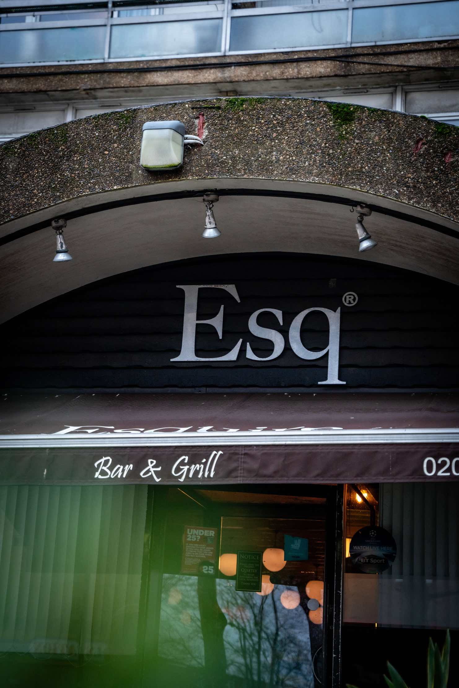 ESQ exterior storefront