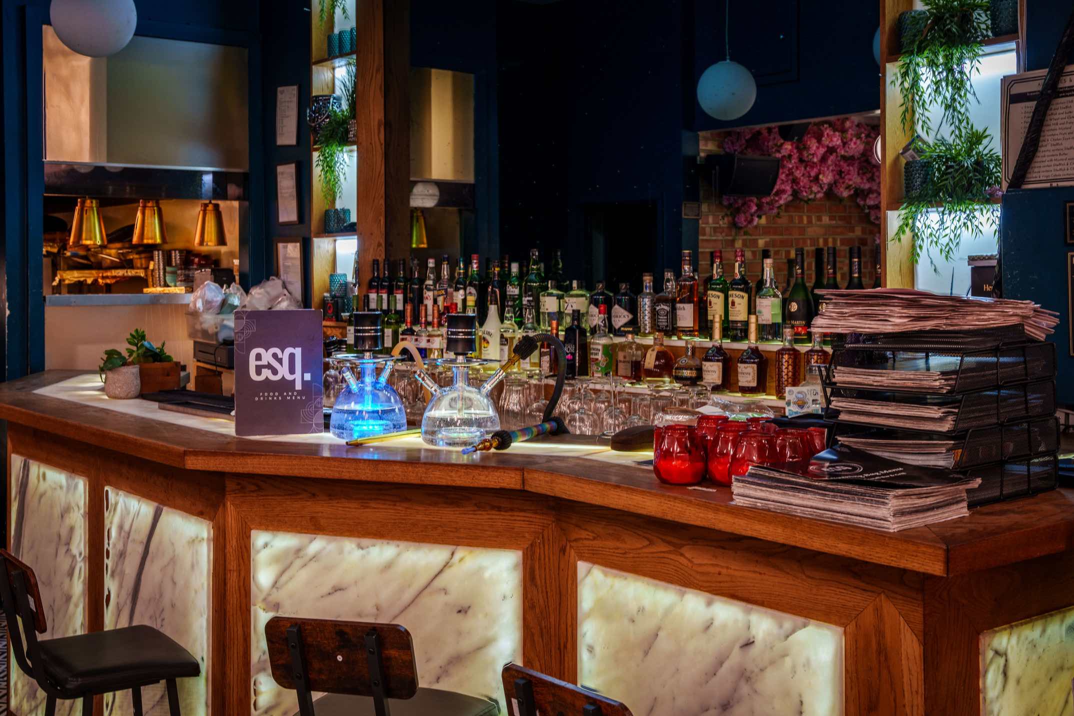 Table setting for events