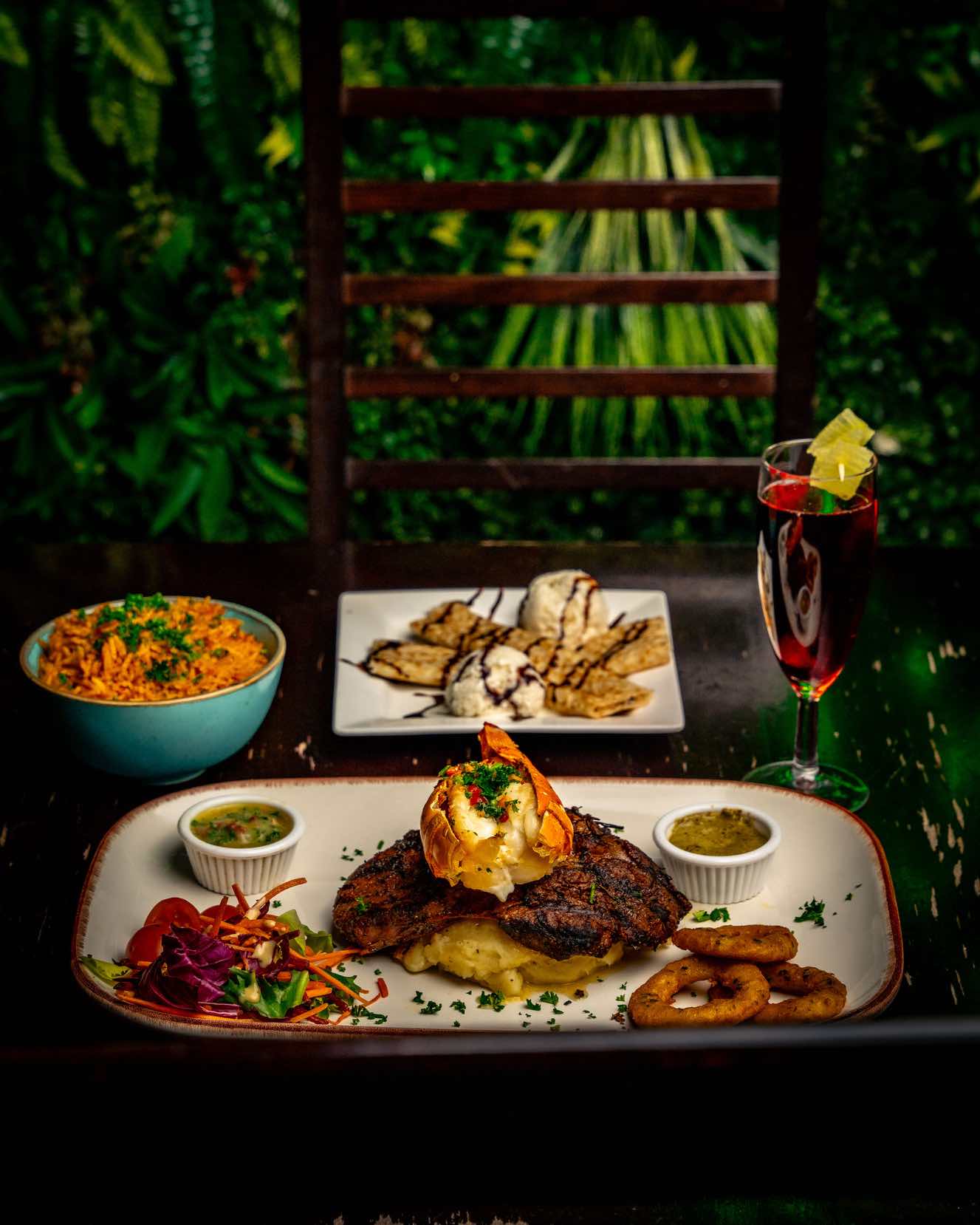 Shisha with green neon